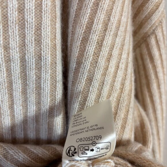 Pilcro Cashmere Ribbed Cropped Sweater by Anthropologie Size XL - Picture 7 of 9